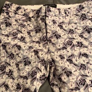 Ankle paisley pants